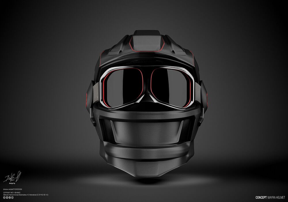 News : Concept Helmet from Pablo Baranoff Dorn