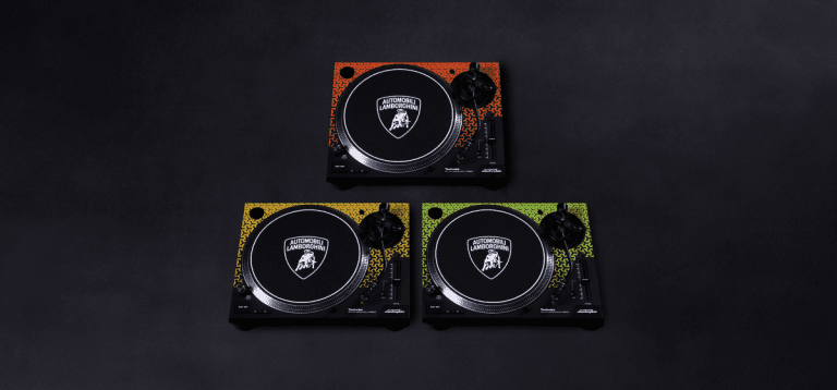 Revolutionizing New DJ Turntables The Technics for Automobili Lamborghini SL-