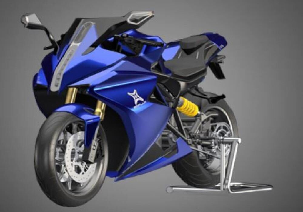 Auto Expo 2018 : Electric sports bike Emflux One prototype unveiled Emflux One