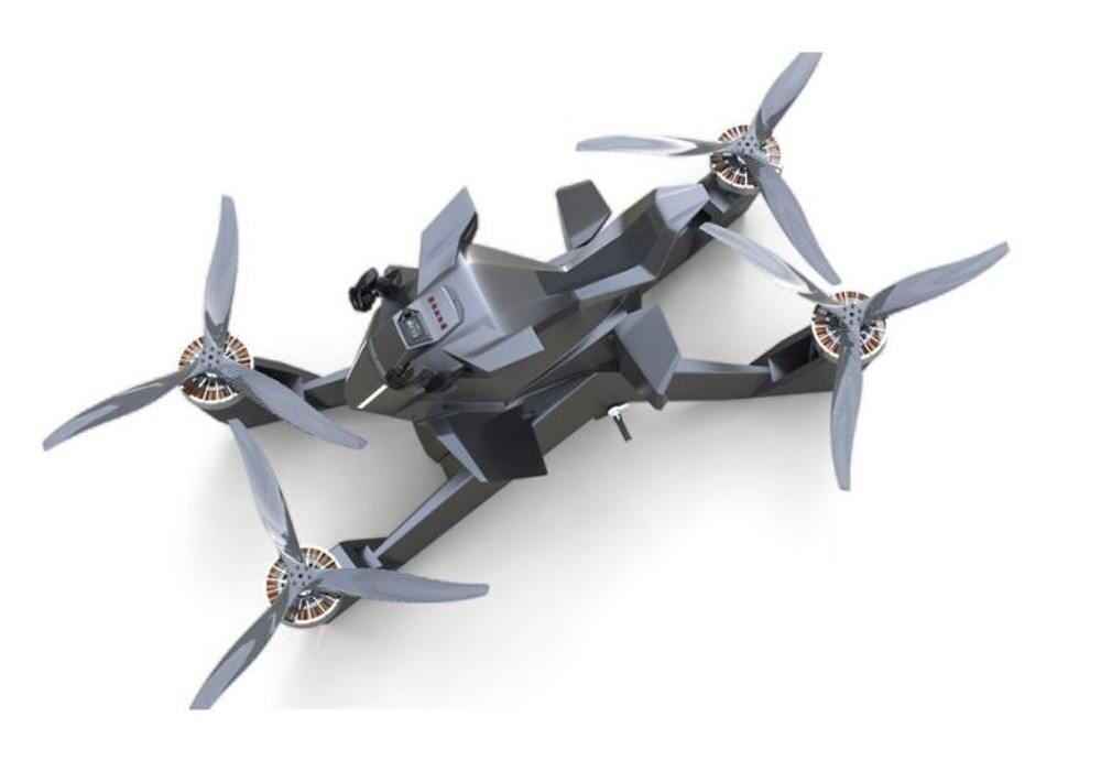 Hoversurf’s flying bike Hoverbike S3