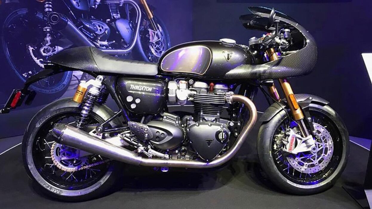News : Triumph to make press announcement today 22nd Jan 2019 for new Thruxton R TFC