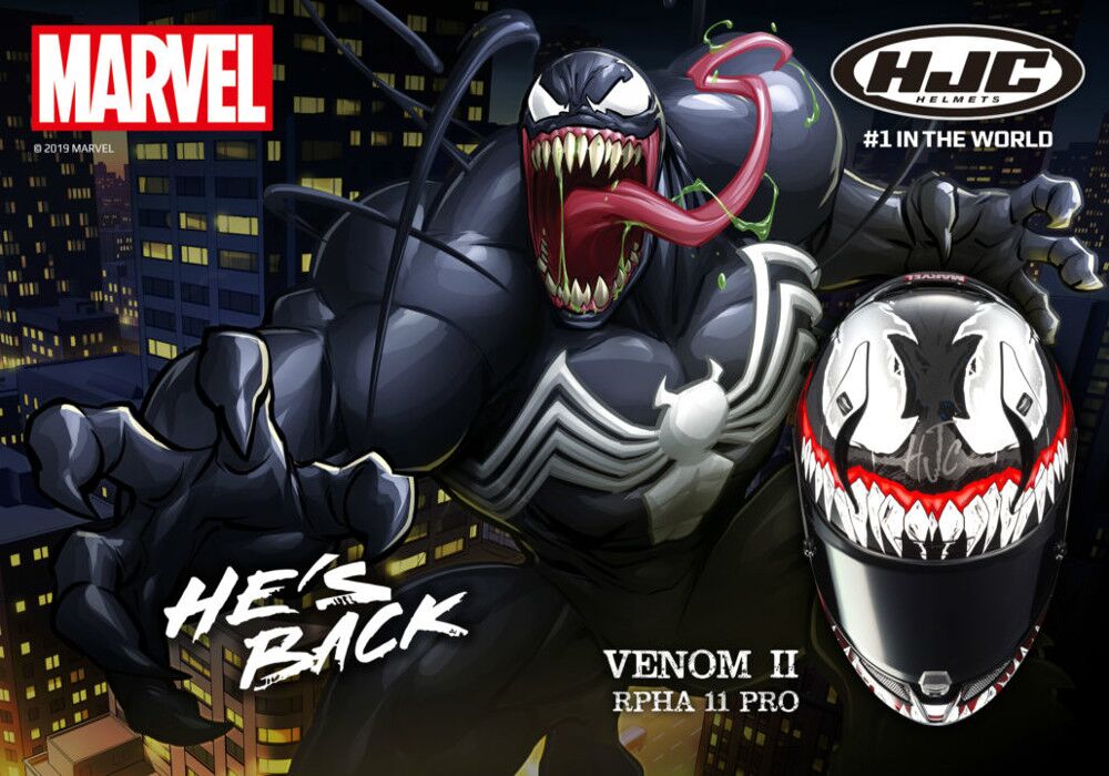 News : HJC unveils its Venom II RPHA 11 Pro Helmet